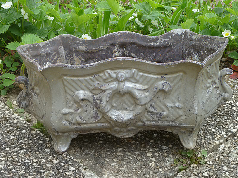 Ancient cast iron gardener
