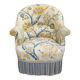 Ancien fauteuil crapaud