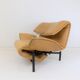 Cassina Veranda leather armchair by Vico Magistretti