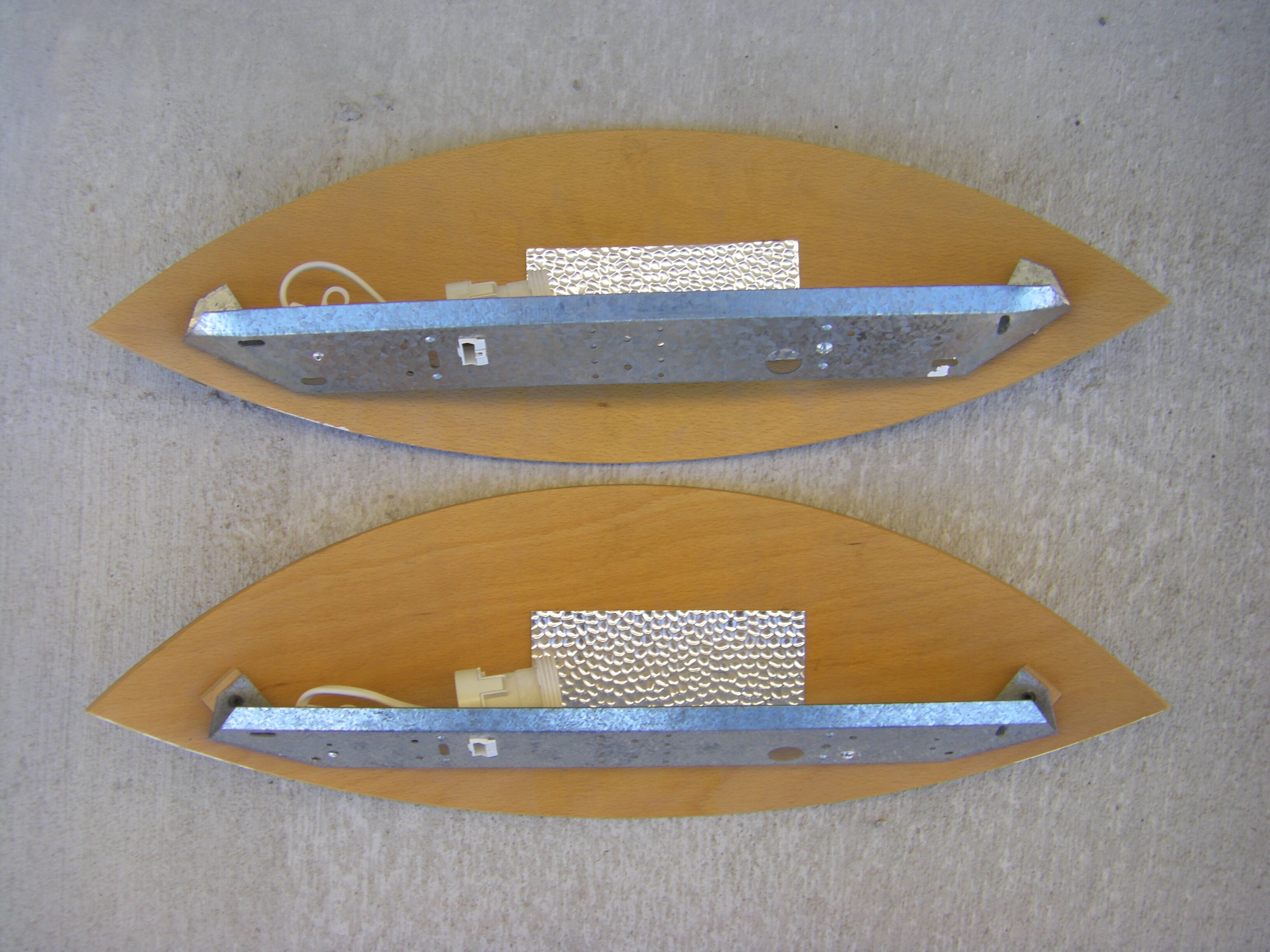 Pair of vintage wall lamps