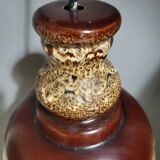 German ceramic pendant light, 1960,70