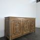 Directoire-style enfilade in knotty pine