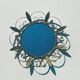 Sun Mirror Deknudt * Hollywood Regency * Vintage 60s