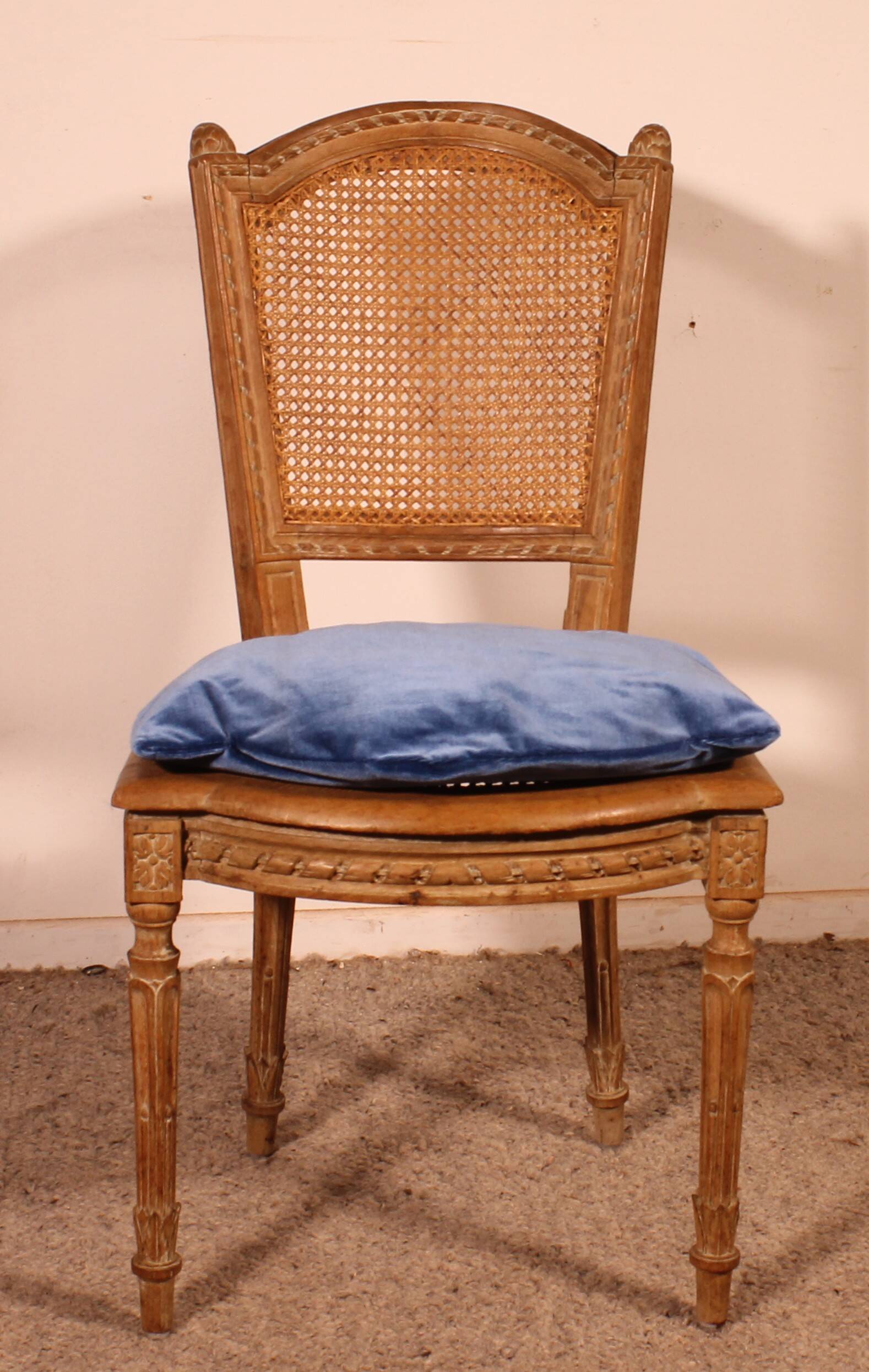 Directoire period oak chair