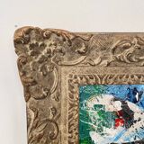 Felix Bachmann, Abstract Composition, 1910, Acrylic & Mixed Media on Board, Framed