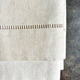 Linen-cotton cloth with Venetian openwork and monogram no. 3, 180 x 312 cm