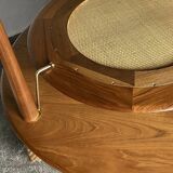 Scandinavian coffee table in teak, design by P. Hvidt & O. Mølgaard-Nielsen, 1960.