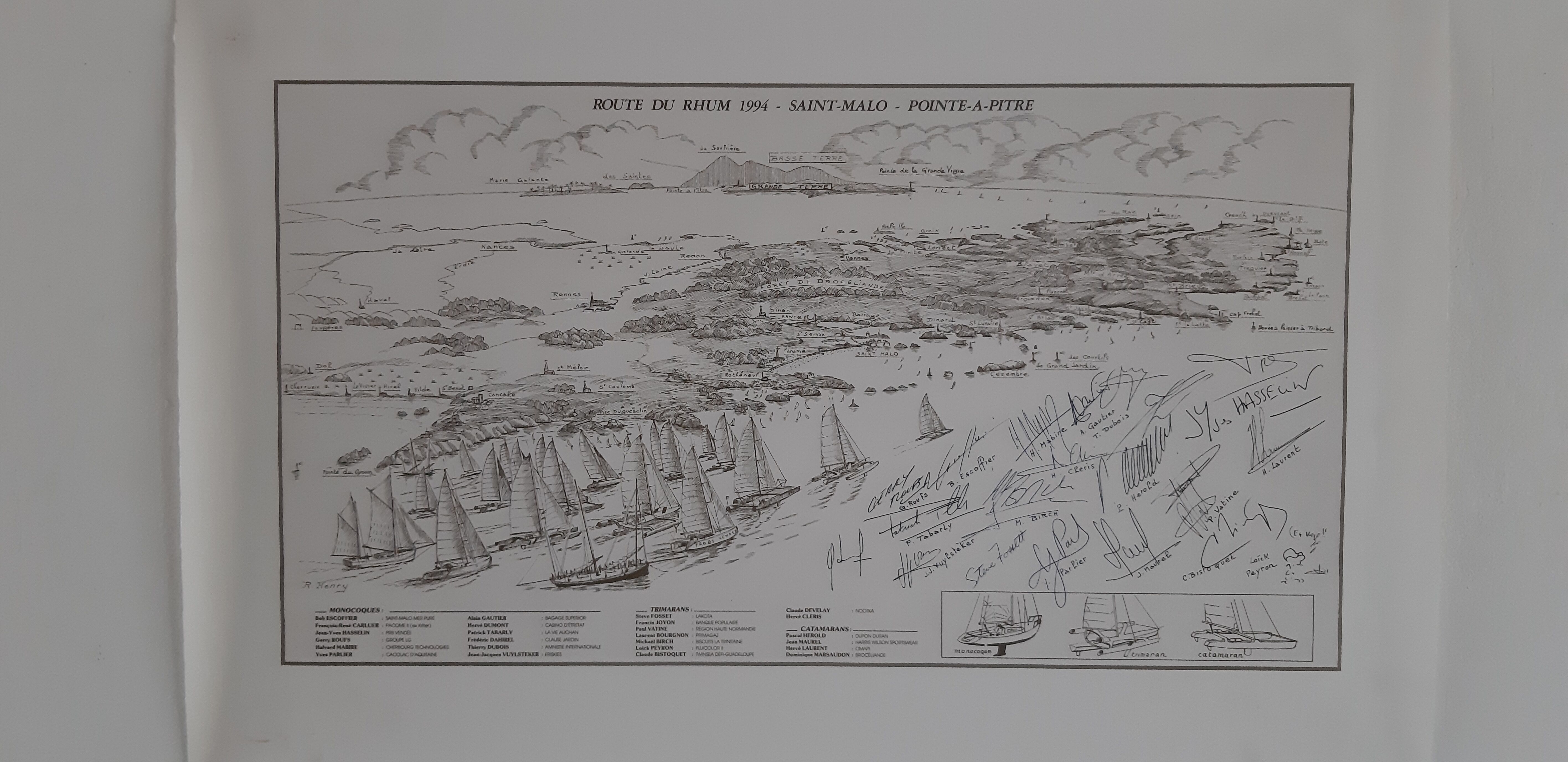 Poster of the Route du Rhum 94