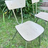 2 Formica chairs from the 50s/60s