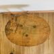 Oval side coffee table