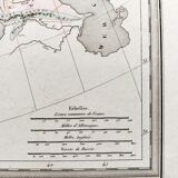 Old Map - Geological Map of Europe - 1836