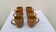 6 earthenware beer mugs from gen