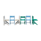 Set of 6 baumann community chairs