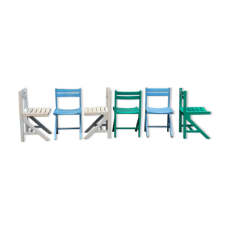 Set of 6 baumann community chairs