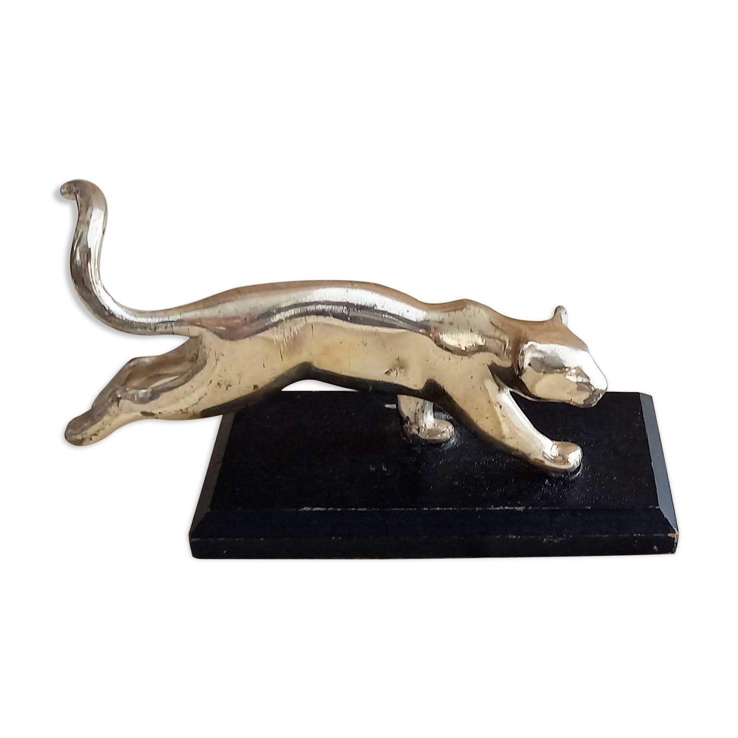 Silver tin paper press