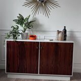 Vintage four-door buffet in rosewood.