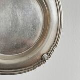 Silver-plated metal bowl