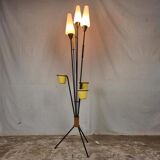 Vintage French 1950's Tripod Floor Lamp, Plant Stand