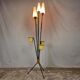 Vintage French 1950's Tripod Floor Lamp, Plant Stand