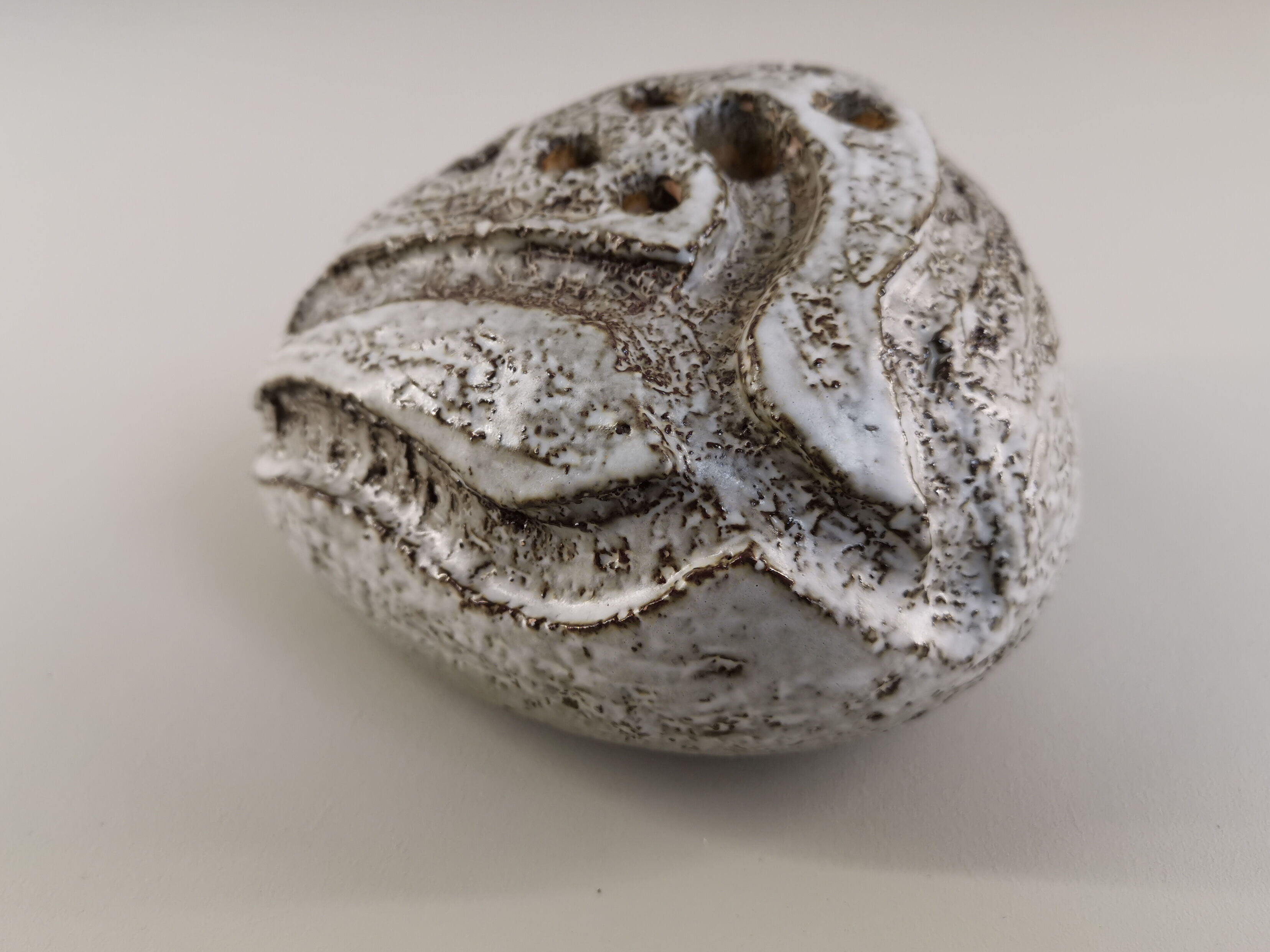 Vase spades flowers of Huguette Bessone 60