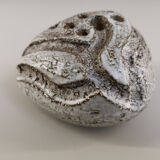 Vase spades flowers of Huguette Bessone 60