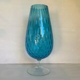 Vase empoli turquoise blue italy