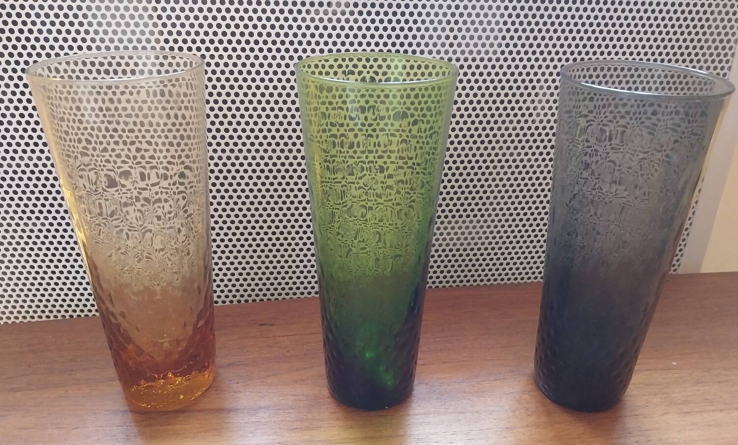 Service de 6 verres à orangeade