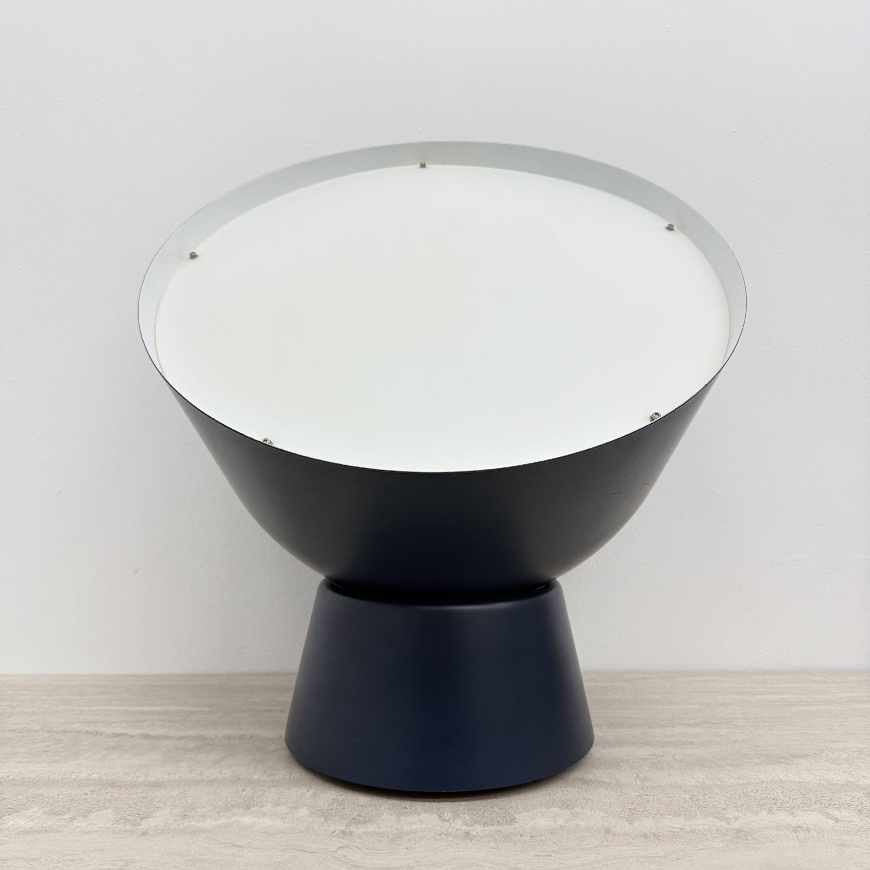 Swedish Blue Metal Floor Lamp by Ola Wihlborg for Ikea, 2000s