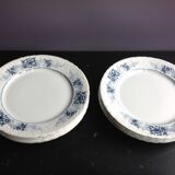 Set of 8 flat plates