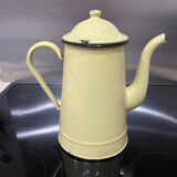 Enameled sheet metal jug