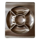 Plat/serviteur vintage en inox