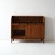 Secrétaire vintage scandinave en chêne par Nybro Möbelfabrik
