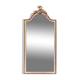 Antique Deknudt mirror in golden resin - 70 x 34 cm