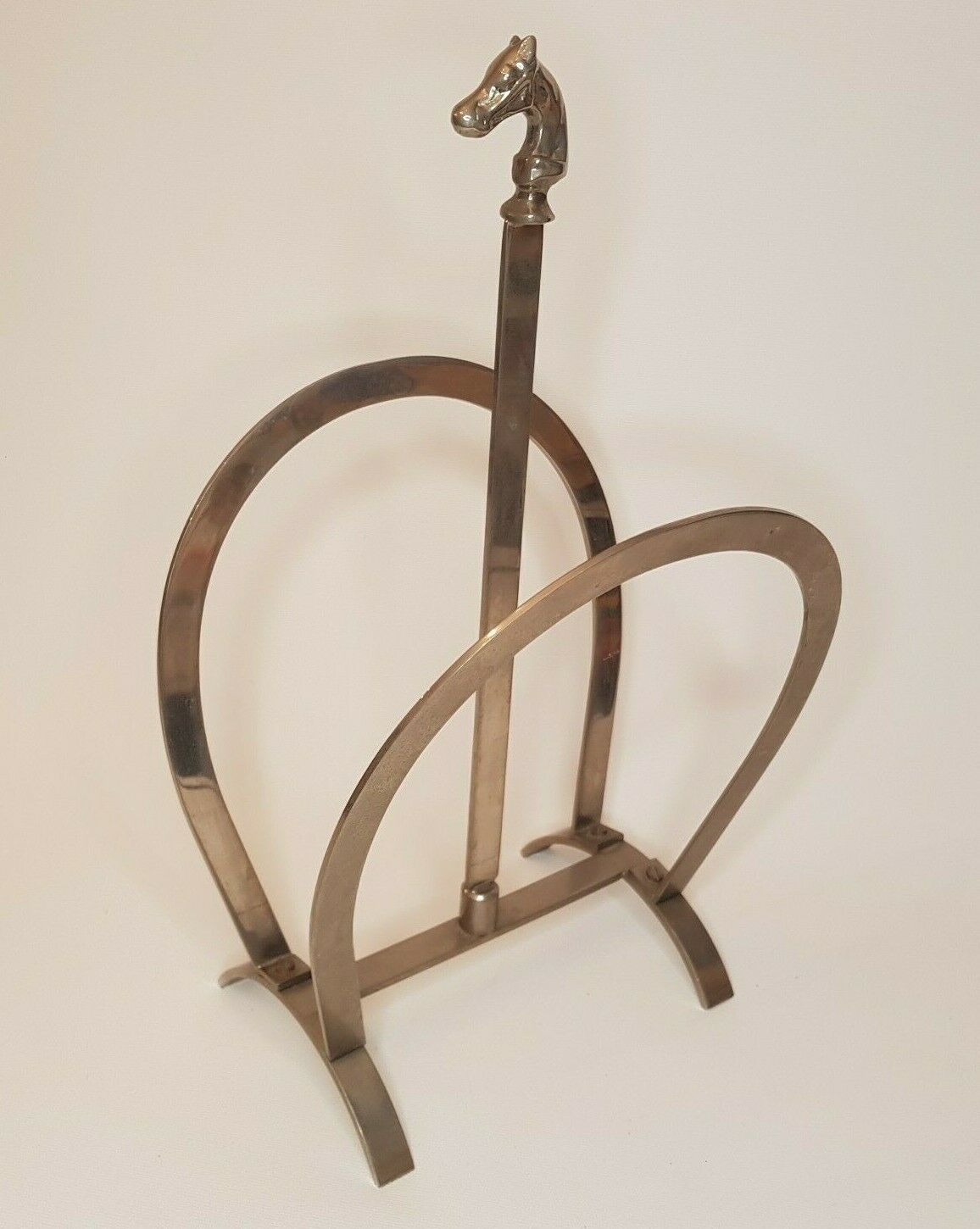 Door reviews horse head design 60s - 70s in steel attributed to Hermes