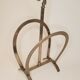 Door reviews horse head design 60s - 70s in steel attributed to Hermes