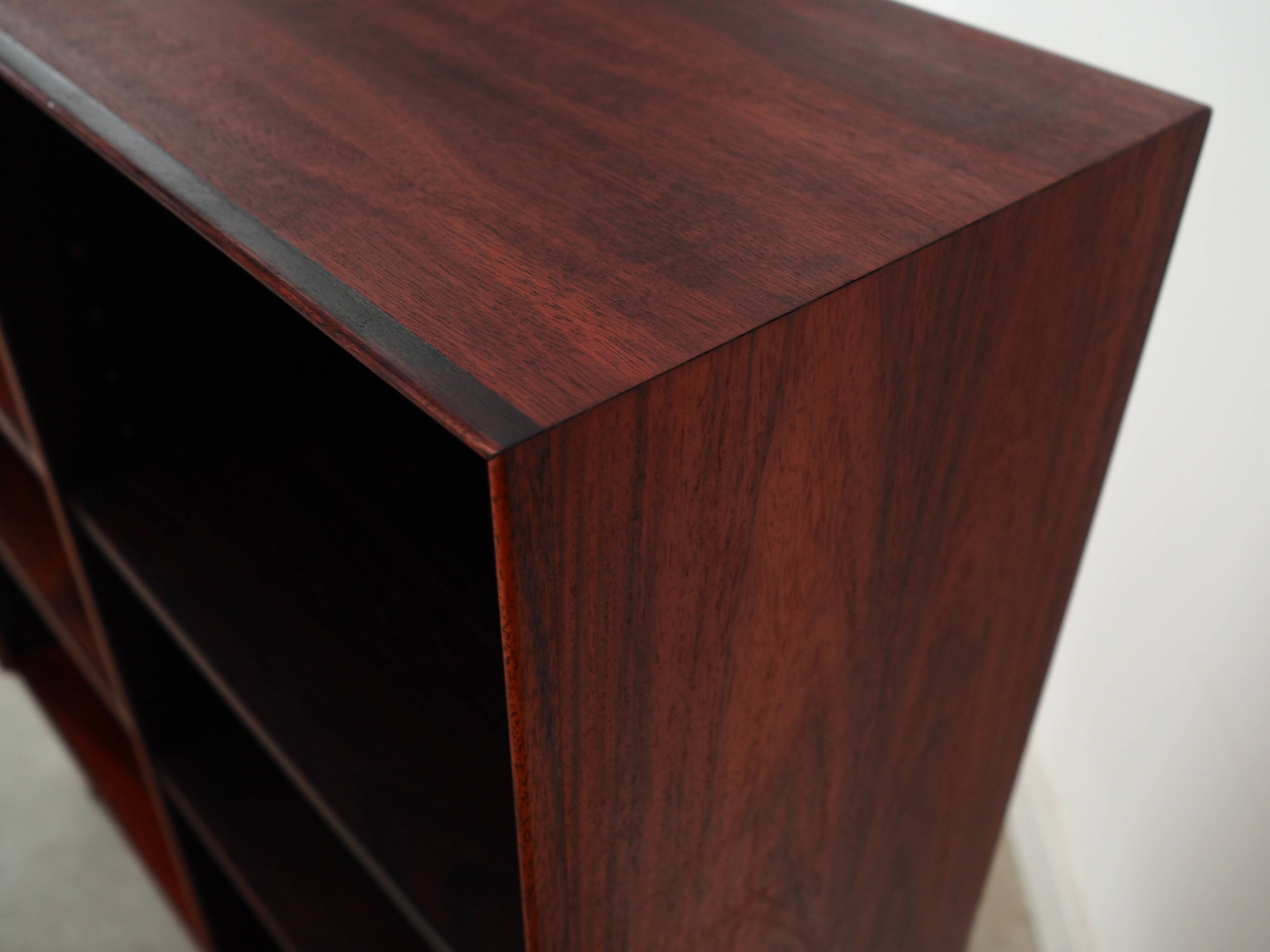Rosewood bookcase, Danish design, 1970s, manufacture: Brouer
