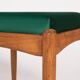 Ensemble de deux tabourets verts du 20ème siècle, années 1960
