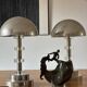 Pair of modernist lamps, 1940