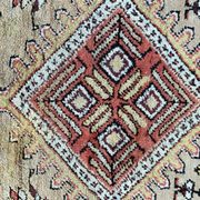Ancient Persian Kurdish carpet for corridor 108x352 cm