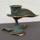 Vintage brass candle holder