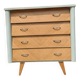 Commode scandinave pieds compas