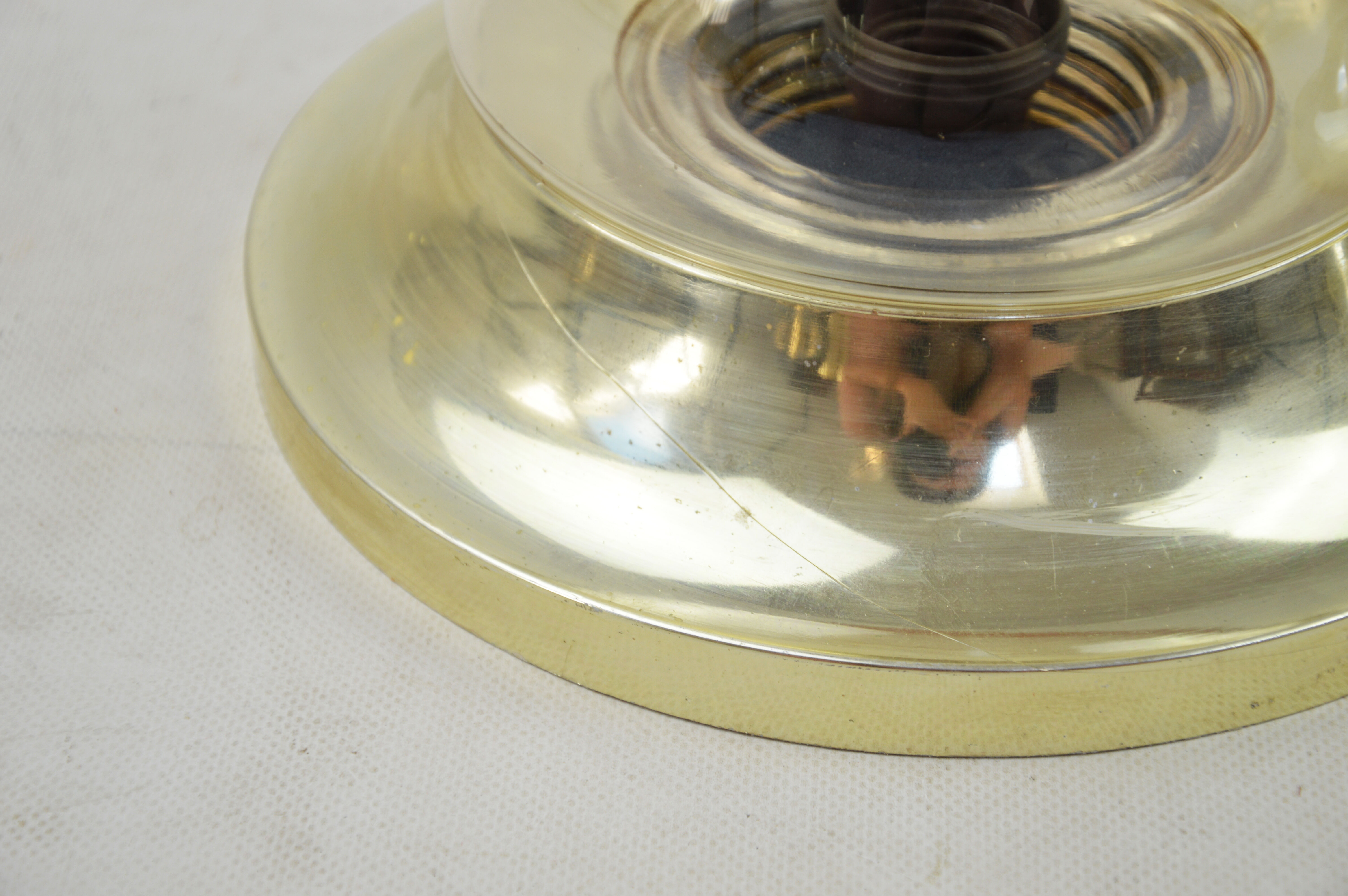 Pair of ceiling lamps