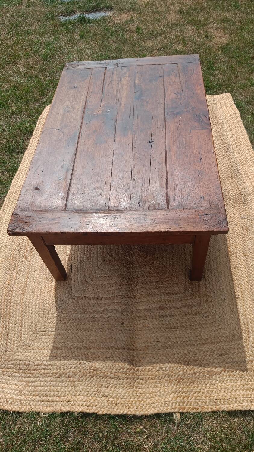 Antique farmhouse coffee table