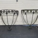 Half-moon console