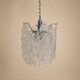 Pendentif en sucre filé par Vistosi pour Mazzega, années 1960.