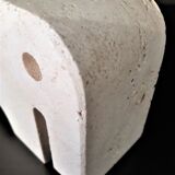 Pair of travertine bookends Fratelli Mannelli, 1970