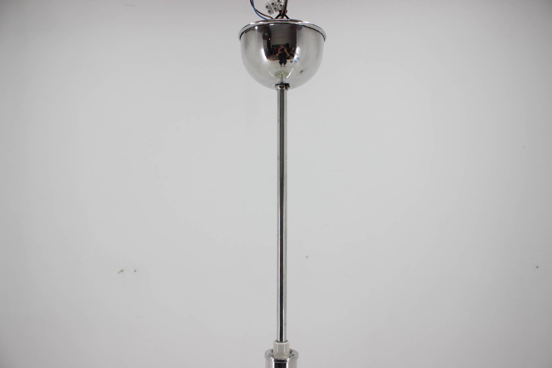 1930s Restored Art Deco Chandelier, Czechoslovakia