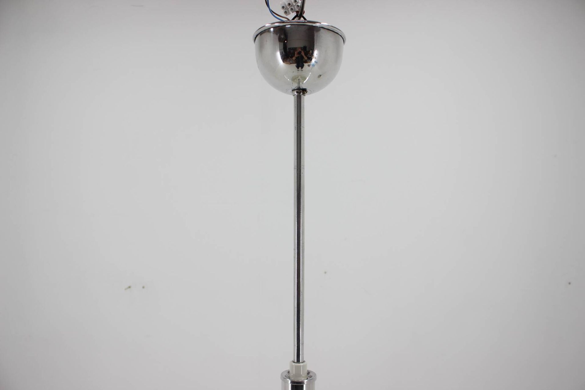 1930s Restored Art Deco Chandelier, Czechoslovakia