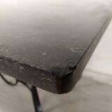 Iron and marble table 1950