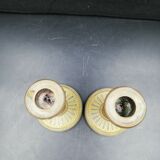 Paire de bougeoirs en bronze XIXe